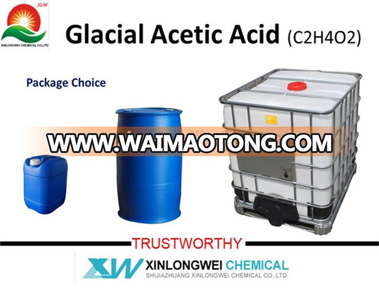 Professional manufacturer Glacial Acetic Acid, CAS: 64-19-7